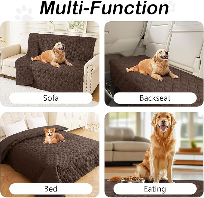 hyha Waterproof Dog Bed Blanket, Soft Pet Blankets, Waterproof Couch Cover - Image 5