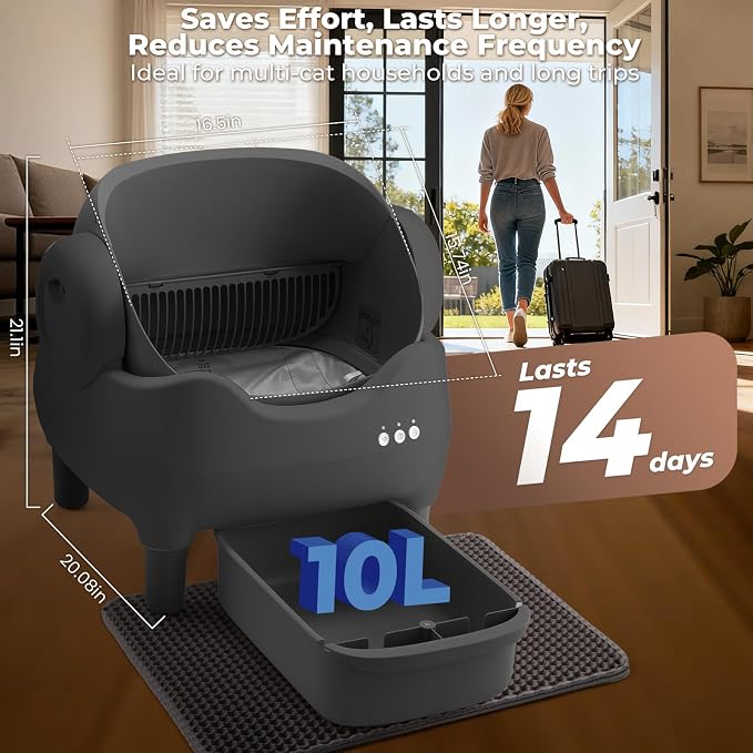Self Cleaning Litter Box, Automatic Cat Litter Box - Image 4