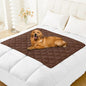 Smiry Waterproof Dog Bed Cover Blanket 40x50, Soft Reversible Pet Blanket by Smiry