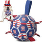 Diman Dog Toy Soccer Ball : Outdoor Dog Toys, Dog's Independence Day Gift by KeepYourDogsHappy