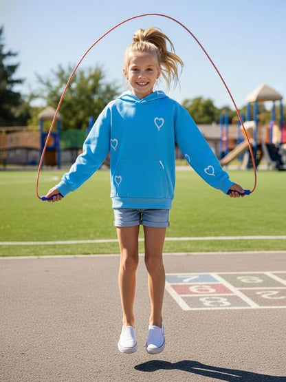 WELAKEN Sweatshirts for Girls Toddler & Kids II Little Girl's Pullover Tops - Image 3