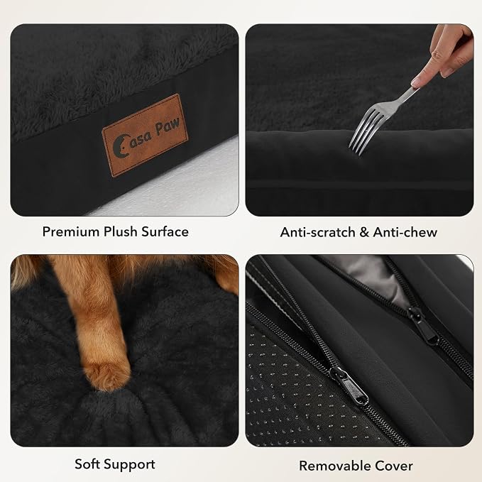 Orthopedic Dog Beds for Extra Large Dogs, Waterproof Egg Crate Foam XL Dog Bed - Image 6