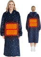 Mewaii Wearable Blanket Hoodie for Adults, Warm Sherpa & Soft Flannel Long by Mewaii