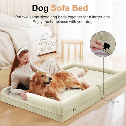 Large Dog Bed Orthopedic Washable: Extra Large Sized Beds - Image 3