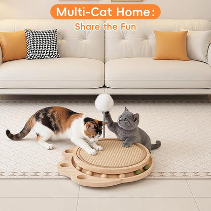 Cat Scratcher Board, 3-in-1 Cat Scratcher & Activity Center - Image 7