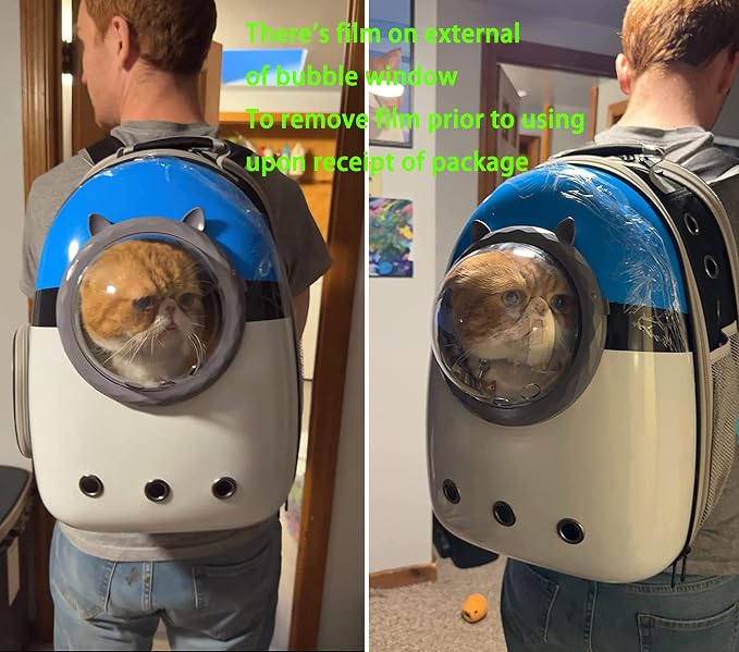Expandable Cat Carrier Backpack, Backpack - Image 7