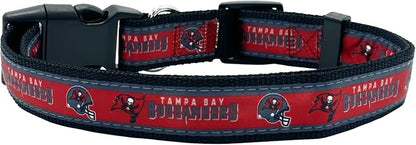 Pets First NFL Tampa Bay Buccaneers Licensed PET COLLAR, Large - Image 2