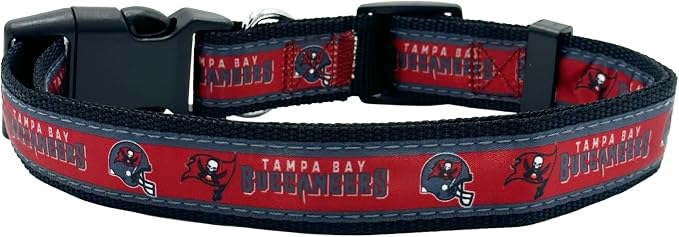 Pets First NFL Tampa Bay Buccaneers Licensed PET COLLAR, Small - Image 2