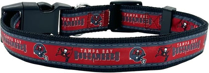 Pets First NFL Tampa Bay Buccaneers Licensed PET COLLAR, Medium - Image 2
