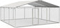 15'x15' Large Outdoor Dog Kennel, Heavy Duty Dog Enclosure by docagt