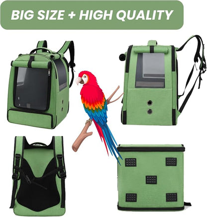Bird Backpack Travel Cage for Cockatiel, Parakeet - Image 4