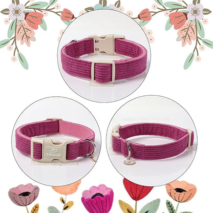 Cute Corduroy Dog Collar - Image 6