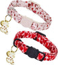 Elegant little tail 2 Pack Cat Collar- St. Patrick's Cat Collars Breakaway by Elegantlittletail