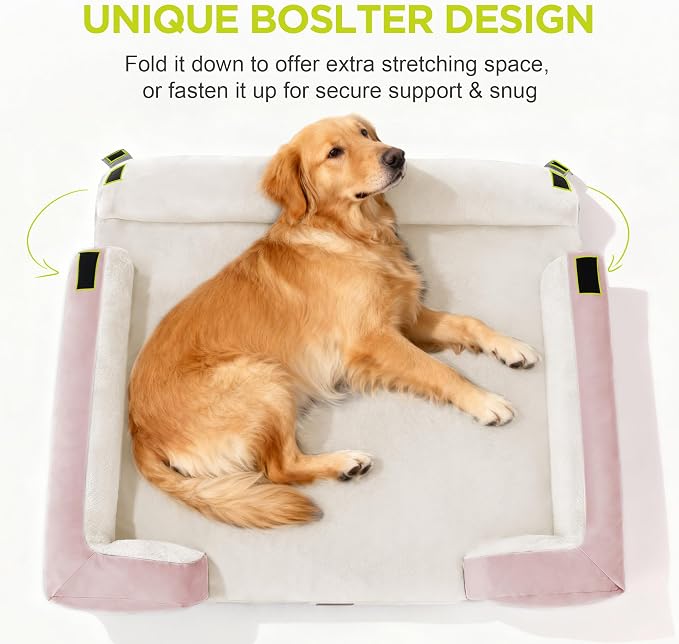Orthopedic Dog Beds for Large Medium Dogs, Big Waterproof Memory Foam Pet Couch - Image 3