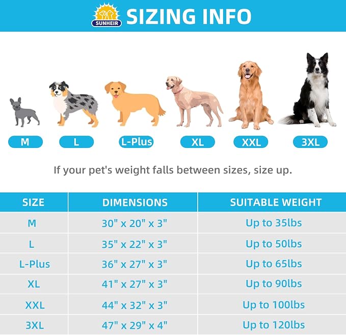 Sunheir Orthopedic Dog Bed for Medium Dogs, Waterproof Deluxe Plush Dog Crate - Image 6