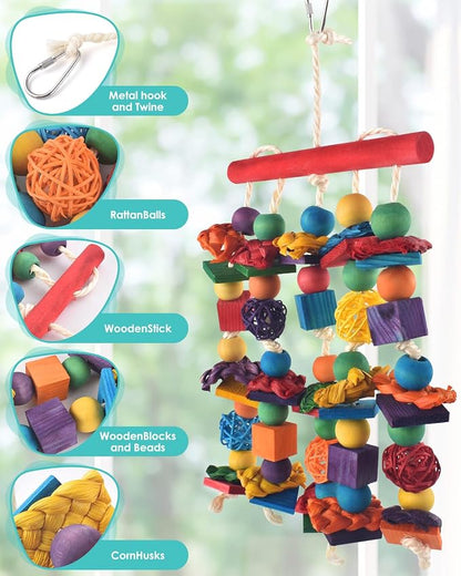 Bird Toys, Parakeet Chewing Toy, - Image 4