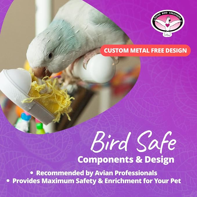 Super Bird Creations SB50011 Sneaker Bird Toy - Image 7