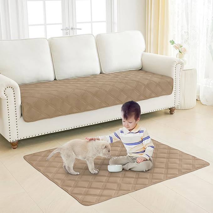 Smiry Waterproof Dog Bed Cover Blanket 40x80, Soft Reversible Pet Blanket - Image 7