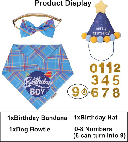 ADOGGYGO Dog Birthday Party Supplies, Party Hat - Image 3