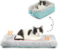 Self Warming Cat Bed, Foldable Self Heated Cat Mat Extra Warm Thermal Heating by HDLKRR