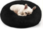 Dogs Bed for Small Dogs, Anti-Anxiety Washable Round Bed by Hoewina