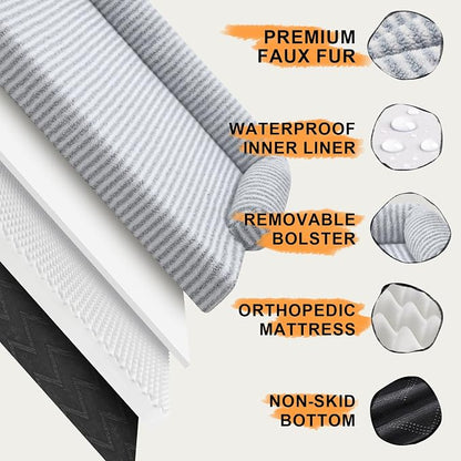 Large Dog Bed Waterproof Orthopedic Foam Dog Beds - Image 5