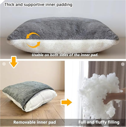 Cat Bed for Indoor Cats，Foldable cat cave，Anti-Slip & Water-Resistant - Image 5