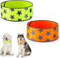 Paterr 2 Pcs Reflective Dog Collar High Visibility Adjustable Pet Collars by Paterr
