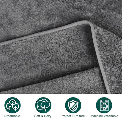 Onarway Dog Blanket Washable for Puppy: 4 Packs Dog Blankets 40”x28” - Image 4