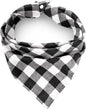 Christmas Plaid Dog Bandana by ZIRVYIR