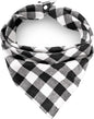 Plaid Bandana Triangle Scarf by Brand by ZIRVYIR