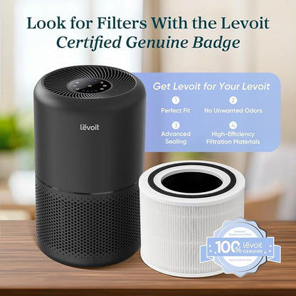 LEVOIT Air Purifier for Home Allergens Pet Hair in Bedroom, Covers Up to 1073 - Image 5