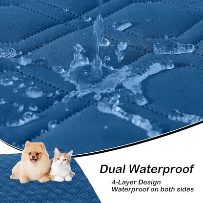 hyha Waterproof Dog Bed Blanket, Soft Pet Blankets, Waterproof Couch Cover - Image 2