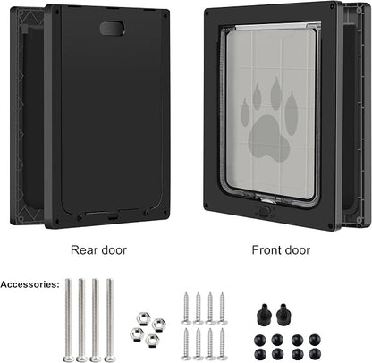 CEESC Dog Door for Pets Up to 20lb, Weatherproof Pet Door for Cats and Dogs - Image 8