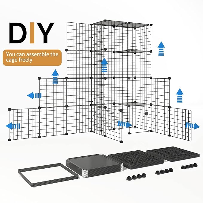 Oneluck 41Inch Catio Outdoor Cat Enclosure - Image 7