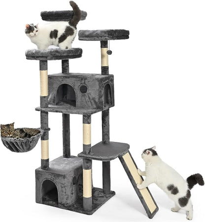 Amazon Basics Large Cat Tree Tower, 68 Inches by AmazonBasics