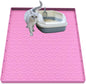 Cat Litter Mat, Silicone Large Cat Mat by Jacooxi