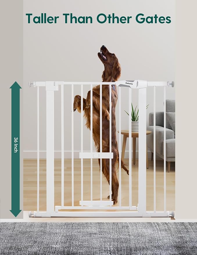 BABELIO 36 Inch Extra Tall Baby Gate - Image 2
