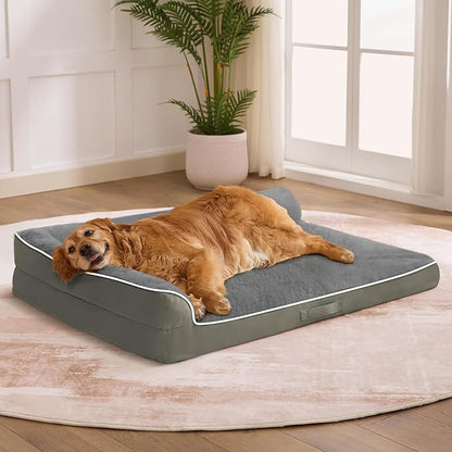 Dog Bed Large Sized Dogs, XL Orthopedic Dog Bed by Aeroluxe