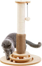 Made4Pets Cat Scratching Post, 4-in-1 Interactive Trackball Toys by Made4Pets