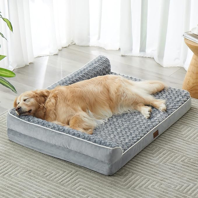 BFPETHOME Orthopedic Dog Beds for Large Dogs-Waterproof Sofa Pet Bed - Image 9