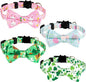 Whaline 4 Pack St. Patrick's Day Easter Cat Collar by Whaline