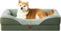 EHEYCIGA Orthopedic Dog Bed for Large Sized Dog, Waterproof Liner & Washable by EHEYCIGA