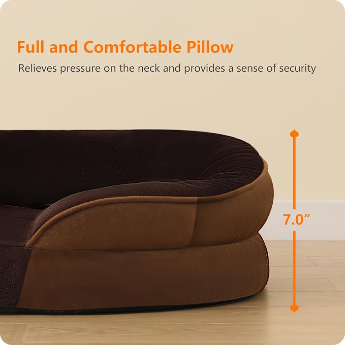 Dwanton Orthopedic Dog Bed for Extra Large Dogs - Image 8