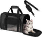 Cat Carrier Soft for Pets Up to 25 Lbs, Cat Travel Bag Soft-Sided by Alwaysstandbehindyou