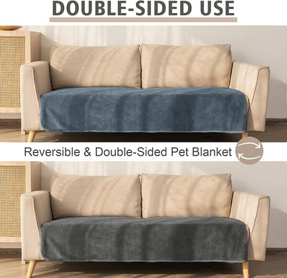 Ameritex Pet Bed Blanket Reversible 100% Waterproof Velvet Super Soft - Image 5