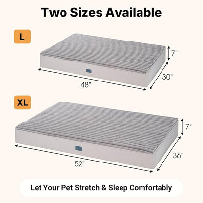 Veehoo Orthopedic Memory Foam Dog Bed, 7 Inch Thick Extra Large Dog Bed XL - Image 4