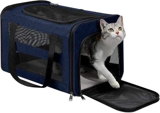 Cat Carrier Soft-Sided Travel Bag by Comfortforyourpets