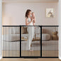 65.7"-72.2" Extra Wide Baby Gate, 40.5" Tall Dog Gate Indoor, Walk Through Pet by FlowerFrail