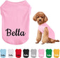 Custom Dog T-Shirts with Name, Breathable Personalized Print or Embroidered by DegGod